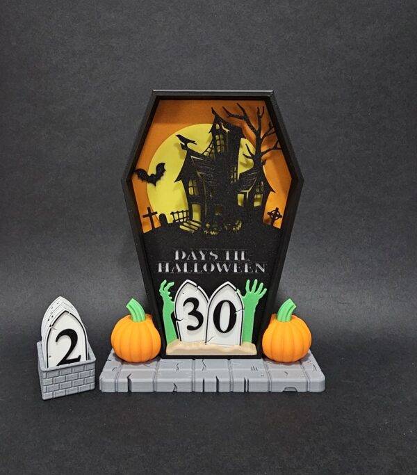 Halloween Coffin Countdown