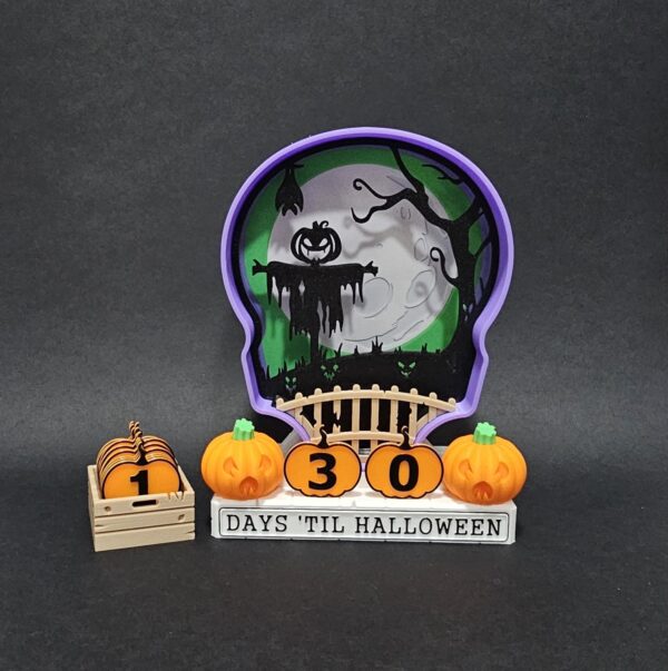 Halloween Scarecrow Countdown