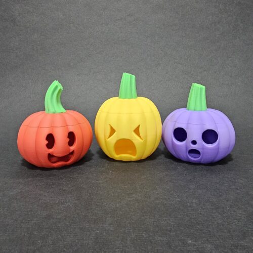 Tealight Pumpkin Familly