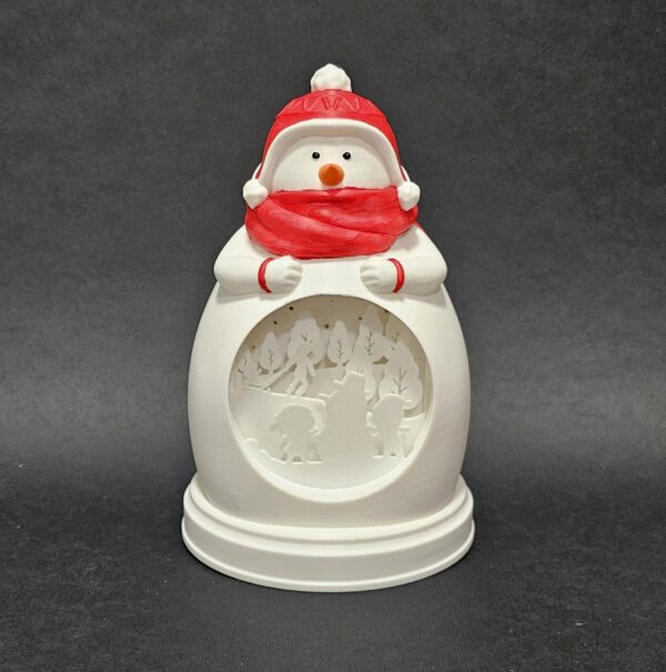 sneeuwpoplicht Friendly Snowman