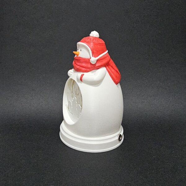 sneeuwpoplicht2 Friendly Snowman