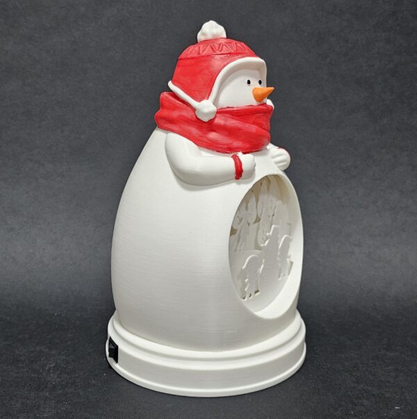 sneeuwpoplichtq Friendly Snowman