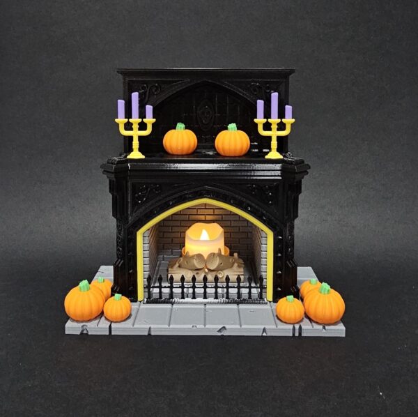Gothic Tealight Fireplace