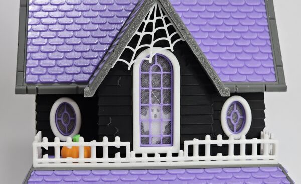 Halloween Illuminated Haunted House